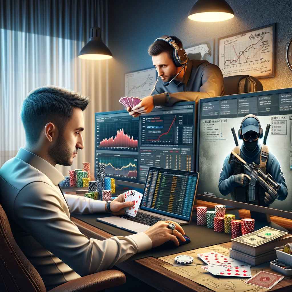 El papel de la analítica en la elaboración de estrategias de apuestas en el póquer en línea y CS 2